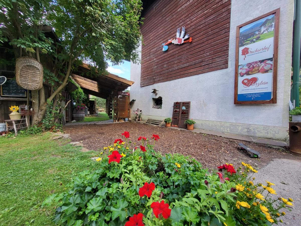 Sachserhof Ferienwohnungen In Sachsenburg Exterior foto